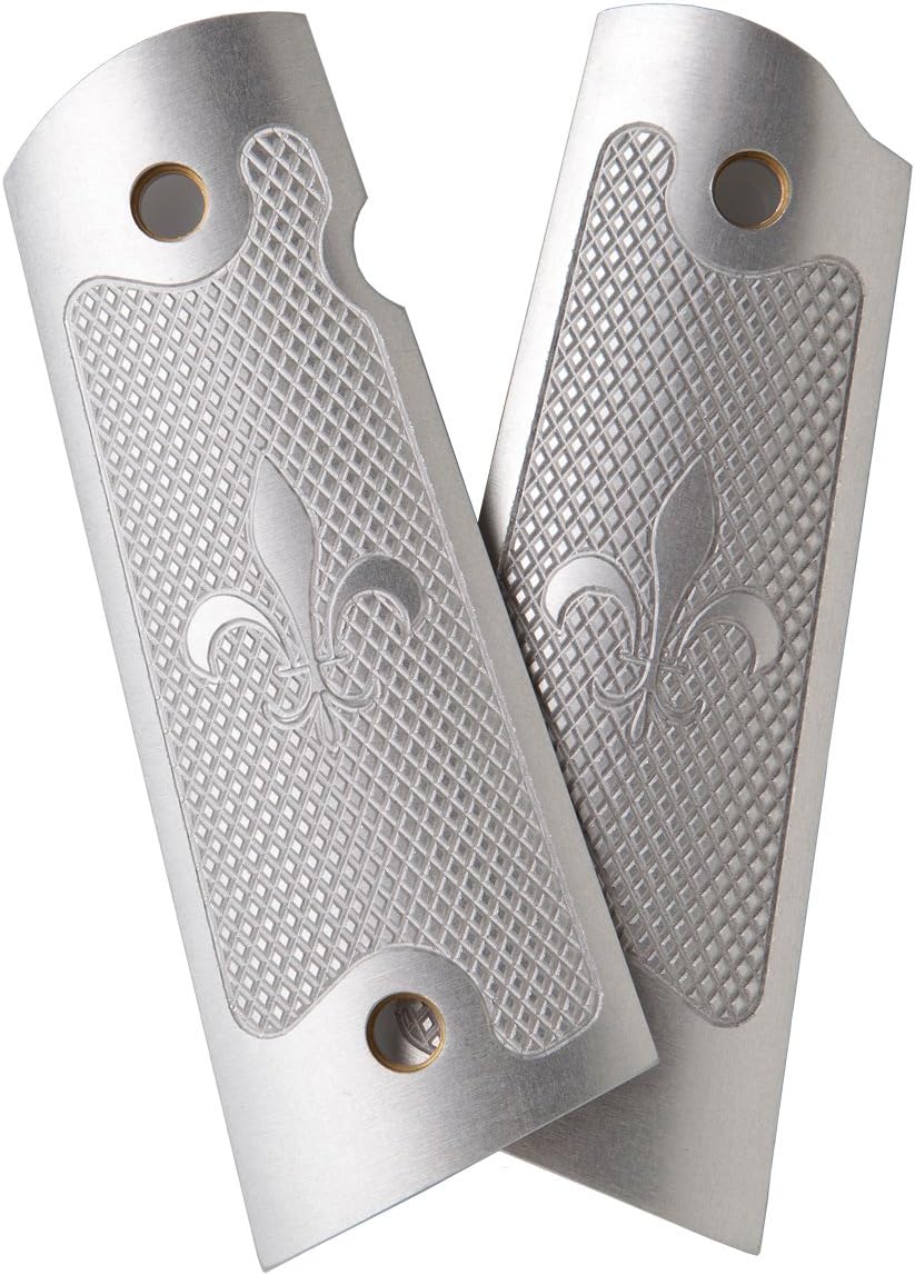 Deluxe Fleur-De-Lis Magwell Grip, Clear, Fullsize