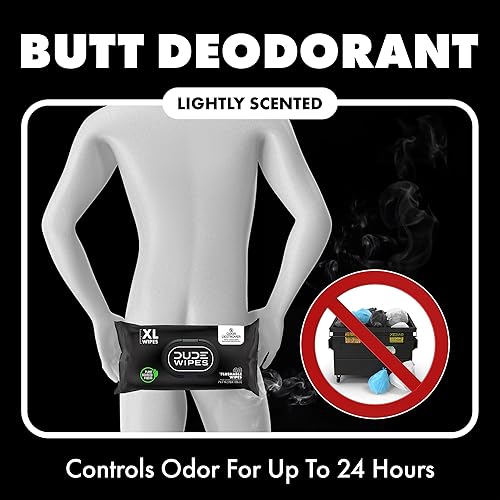 Miniatura 14 de DUDE Toallitas – Toallitas desechables – Paquete de 6, 288 unidades – Manteca de karité suave – Extra Grande – Vitamina E y Aloe – Seguro