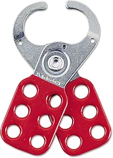 MAS421 - Steel Lockout Hasp, Steel/vinyl, 2 3/8