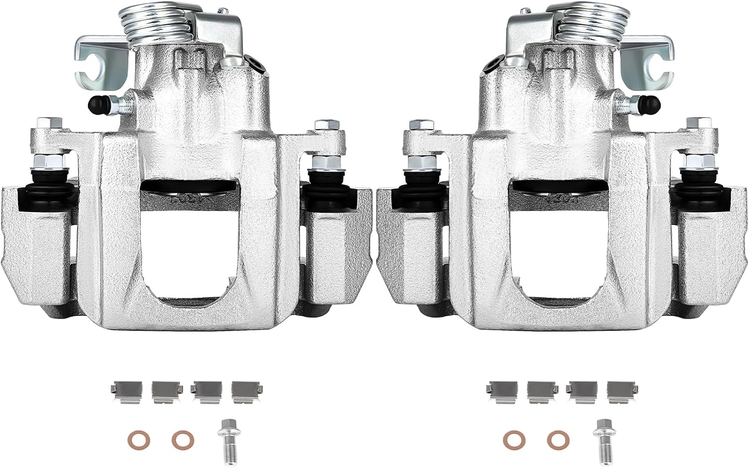 SCITOO 18B5213 18B5212 Disc Brake Calipers Assembly with Bracket Fit For Ford For Flex 2009 For Lincoln For MKS 2009 2010 2011