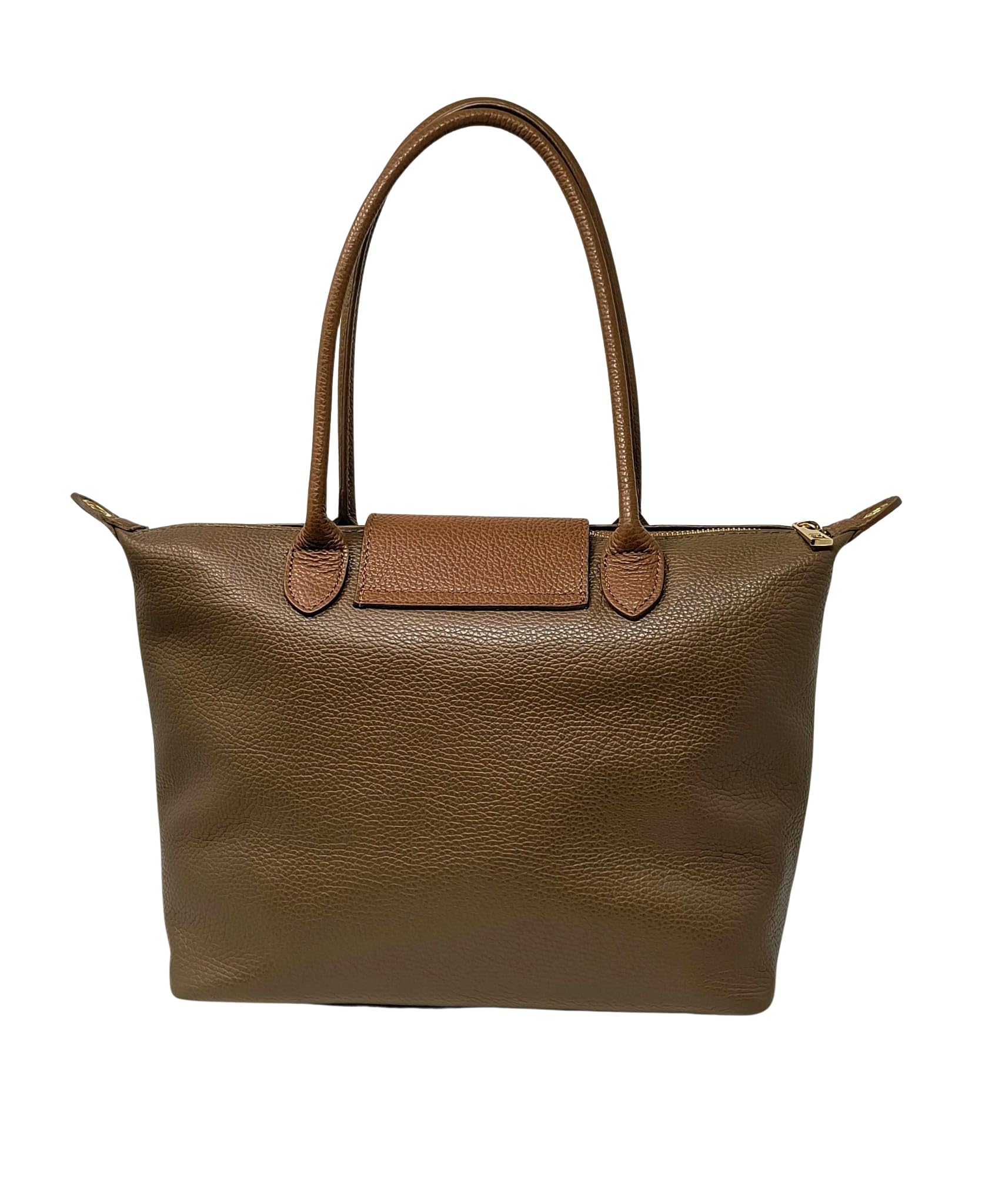 Bolso de mujer de piel auténtica – bandolera y asas, elegante bolso de mano hombro y bandolera – Estilo casual chic, Giuly