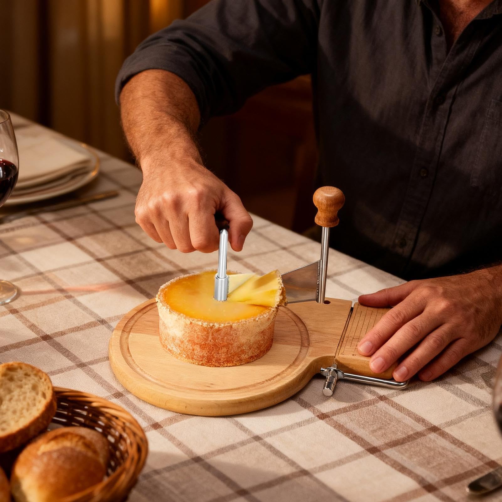 Käseschneider - Multifunktional und Effizient - Schneider für Blockkäse | Küchengerät Für Hauskochen, Mahlzeitenvorbereitung, Täglich Gesunde Ernährung, Vegetarische Diät,
