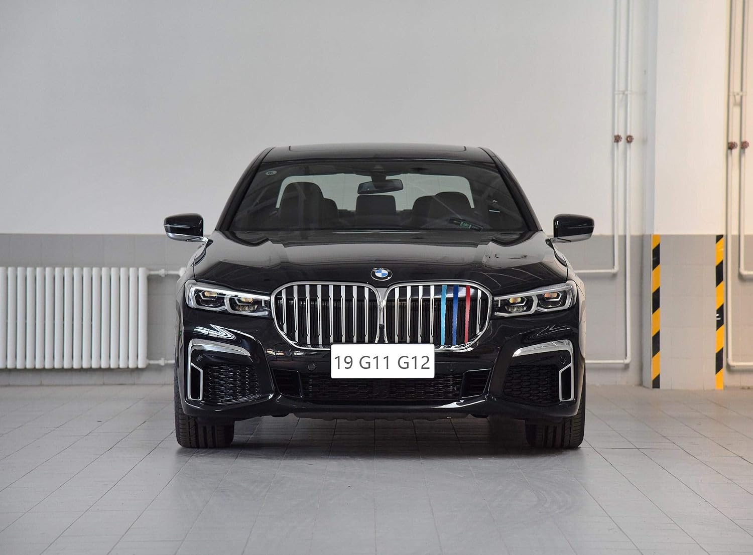 Lanyun G11 G12 Grill stripes Insert Trims Colors Decorate for 2019-2020 7-series Sedan's Kidney larger Grille 8-Beam