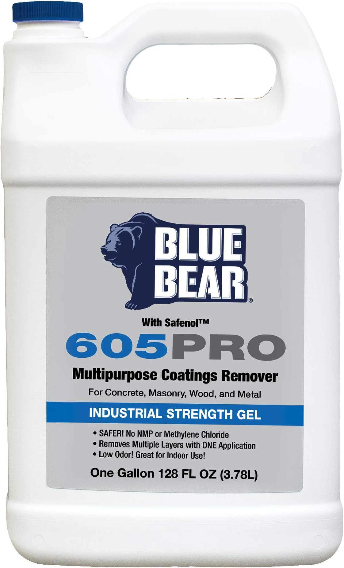 Blue Bear605 Pro Coating Remover - One Gallon (128 oz)