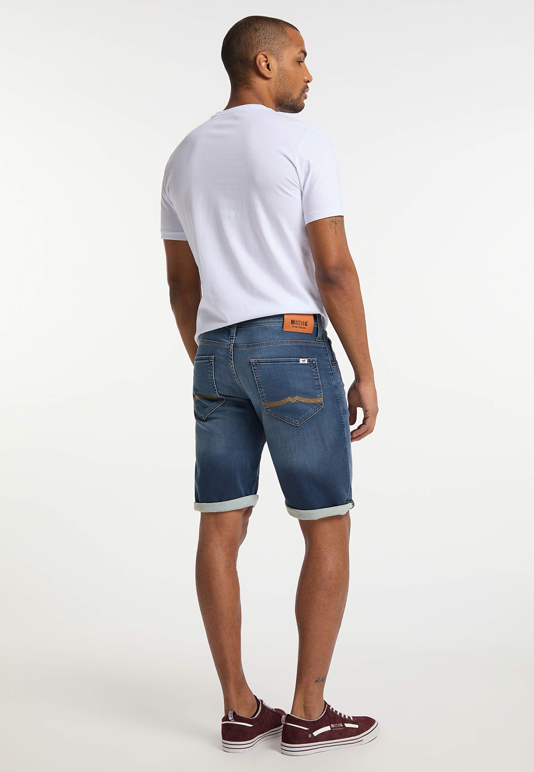 MUSTANG Herren Regular Fit Chicago Short Jeans