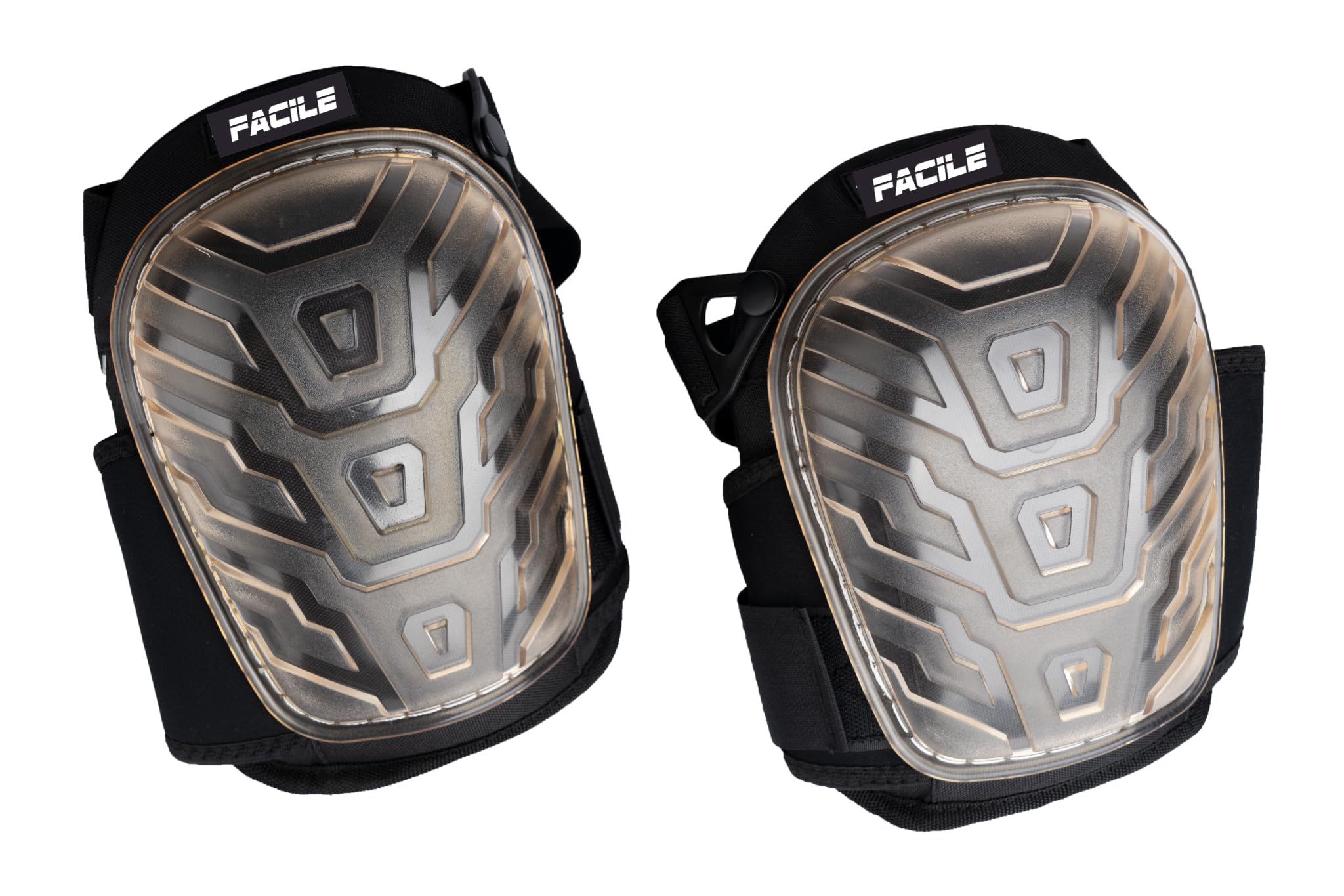 FACILE (R) Knee Pads for Work -Professional Gel Base Knee Pads Heavy Duty for Construction Flooring Gardening and Cleaning. Best style knee pads for comfort, protection and durability. (Pairs 4) (B0CKXNLCRZ) Amazon Price History, Amazon Price Tracker