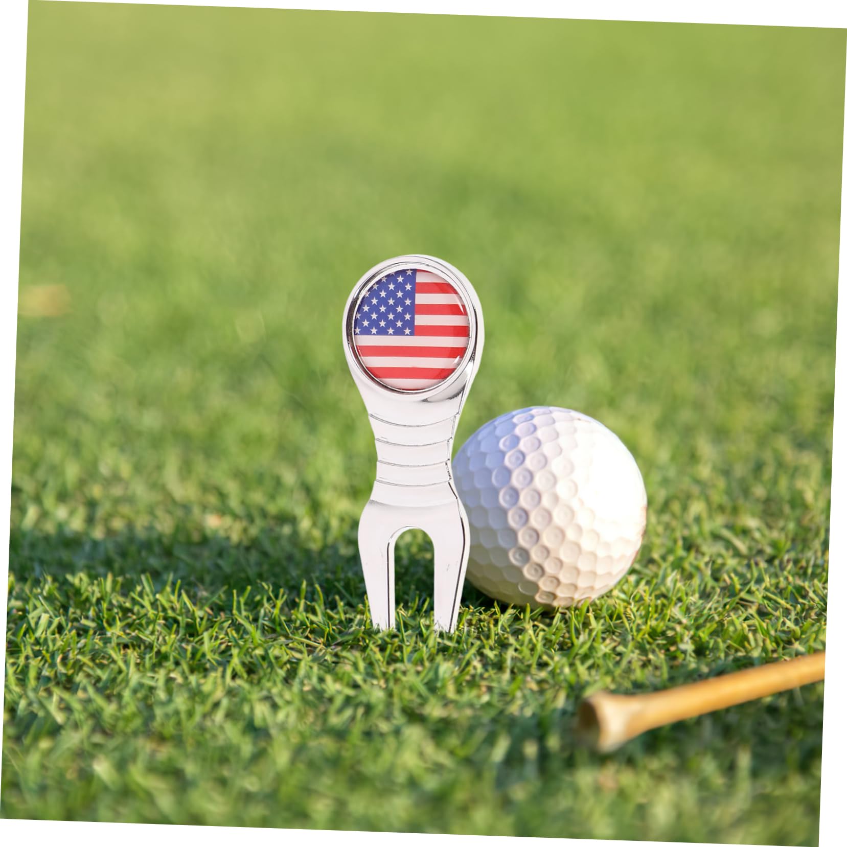 Yardwe Golf Marke Griff Markierungen Golfhüte Golfmützen für Herren Golfzubehör hat Clip Golfball markierer golfgeschenke Golfing Gear Kompakter Golfmarker -Hutclip Metall