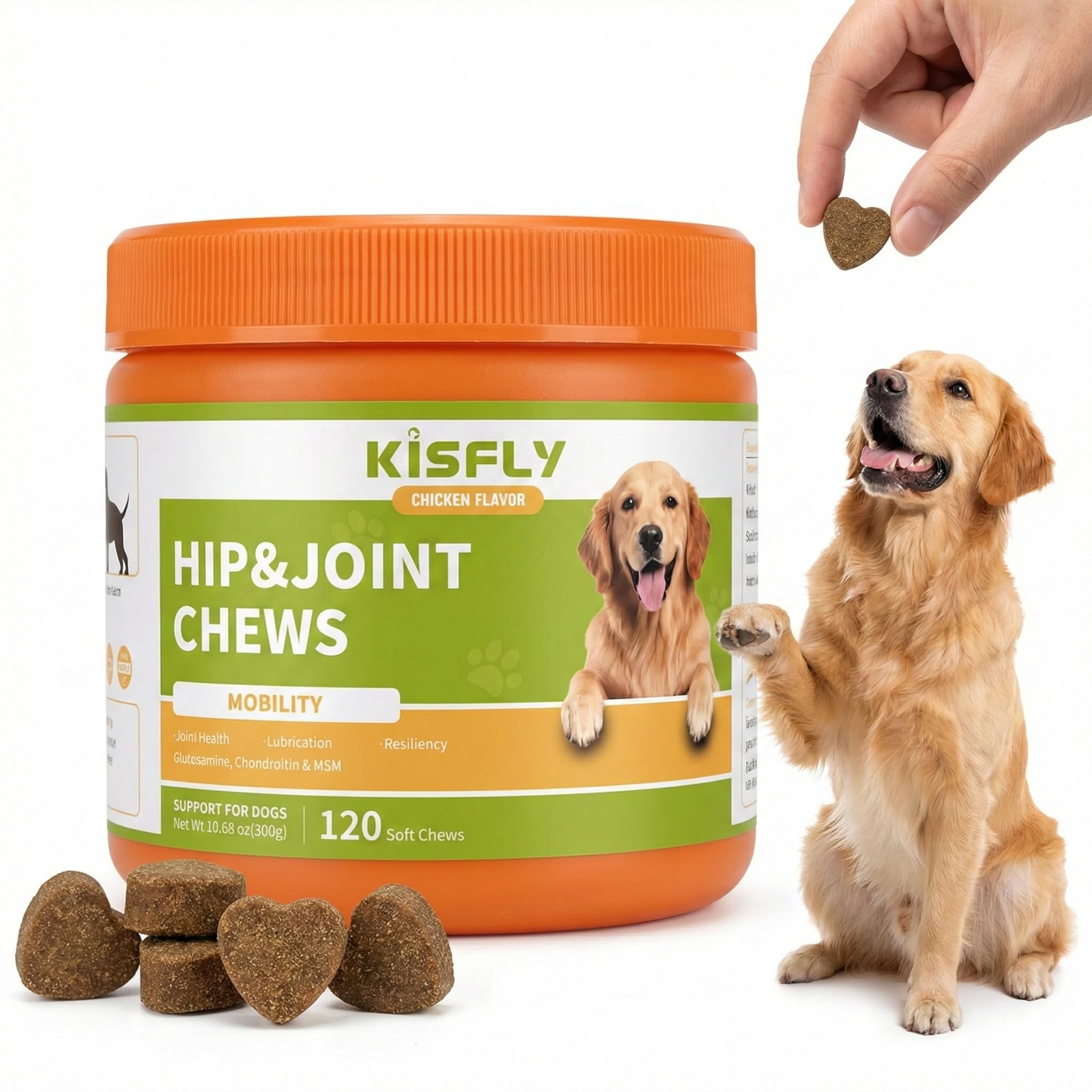 55% OFF KISFLY Dog Joint Supplement