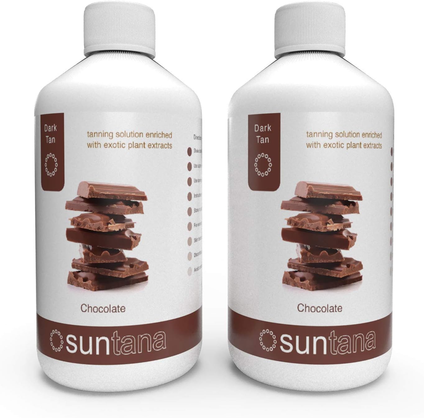 Chocolate Fragranced Spray Tan Solution (Dark Tan 12%) - 500ml (2 x 250ml)