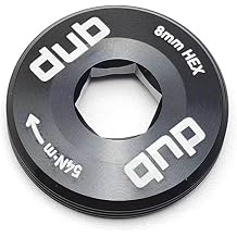 Crank Arm Cap Self-Extracting M18/M30 for SRAM Dub, Black.