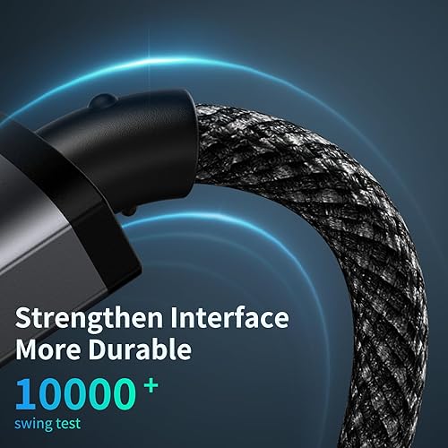 Miniatura 6 de mcdodo Cable USB-C a magnético 3 de 140 W, compatible con MacBook Pro 2021 M1 Pro y Max Chip de 14 pulgadas y 16 pulgadas, MacBook Air 2022 M2,