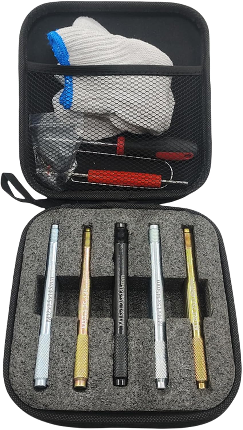 Wheel Alignment Pin Wheel Hanger Pin Set Rims Studs Guide Tool Aluminum Tool For Car Tire Repair Mounting Guide