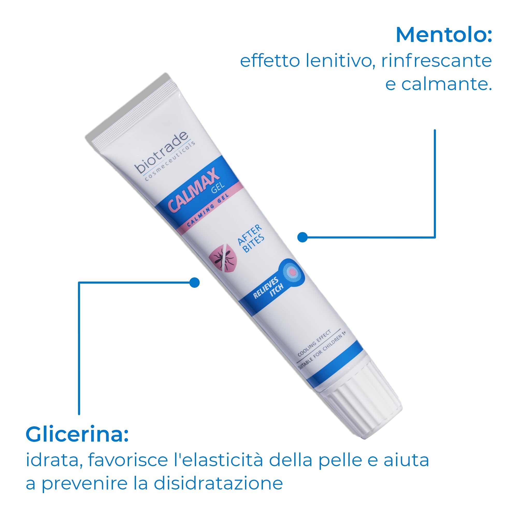 Calmax Gel Lenitivo Dopo Punture di Insetti e Piante – Sollievo Immediato da Prurito e Irritazioni