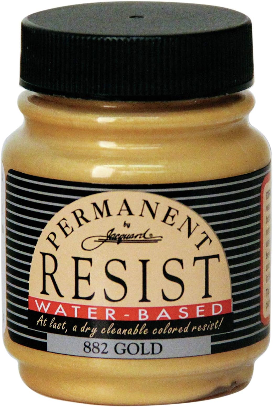 Permanent Water-Based Resist - 2.25 Ounce - Gold