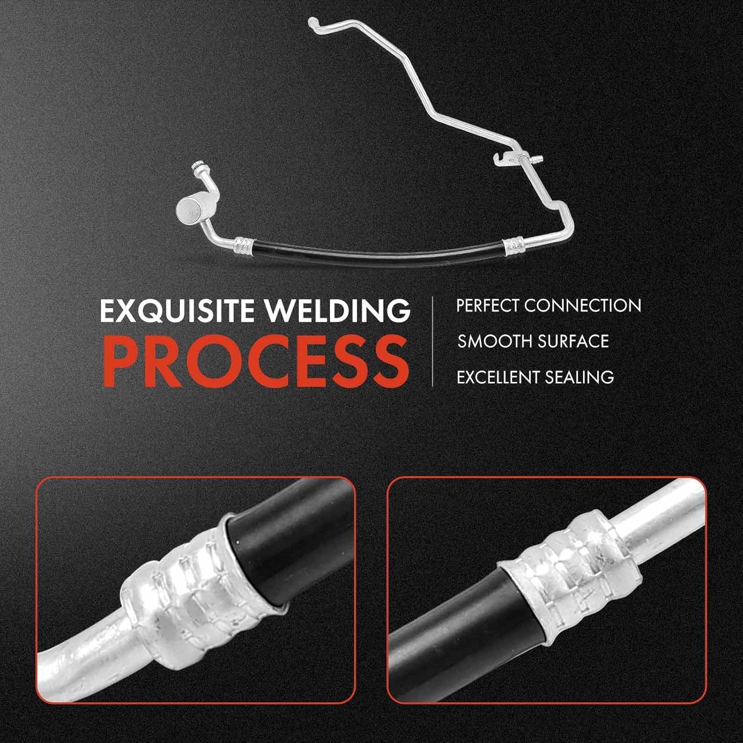 A-Premium A/C Suction Hose Assembly Compatible with Nissan Sentra 2007-2012 2.0L, Compressor to Evap