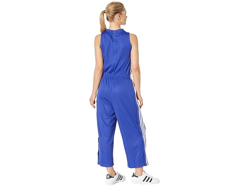 

adidas Snap Romper (Active Blue/White) Women's Jumpsuit & Rompers One Piece