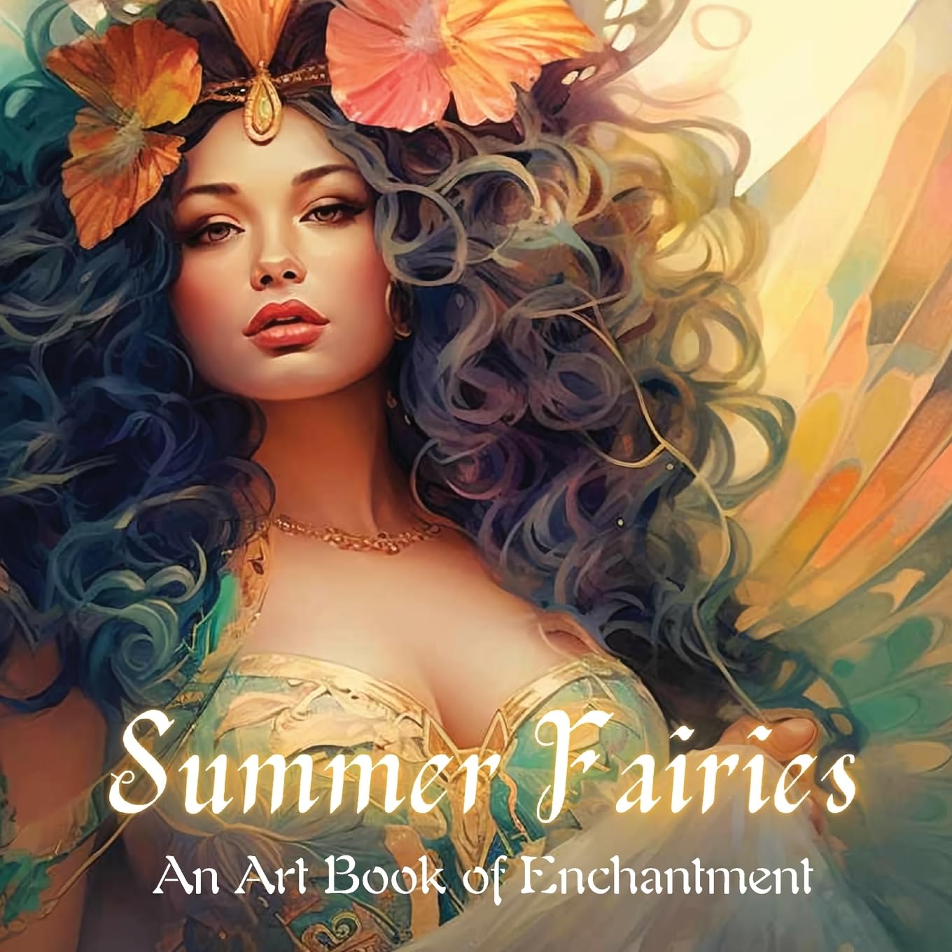 Summer Fairies art book album illustration fantastique fée
