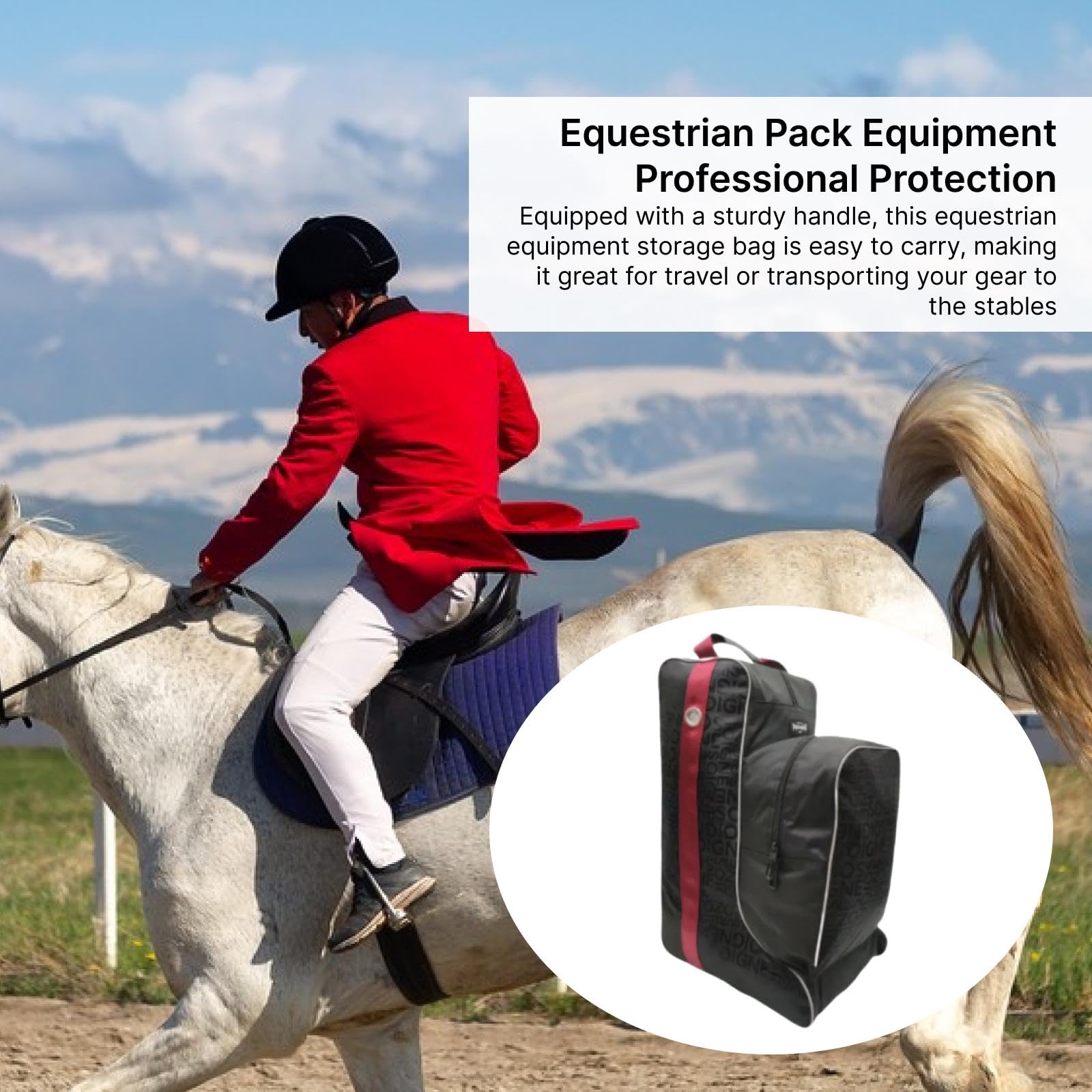 Équipement D'équitation, Rangement pour Bottes D'équitation, Sac à Bottes D'équitation