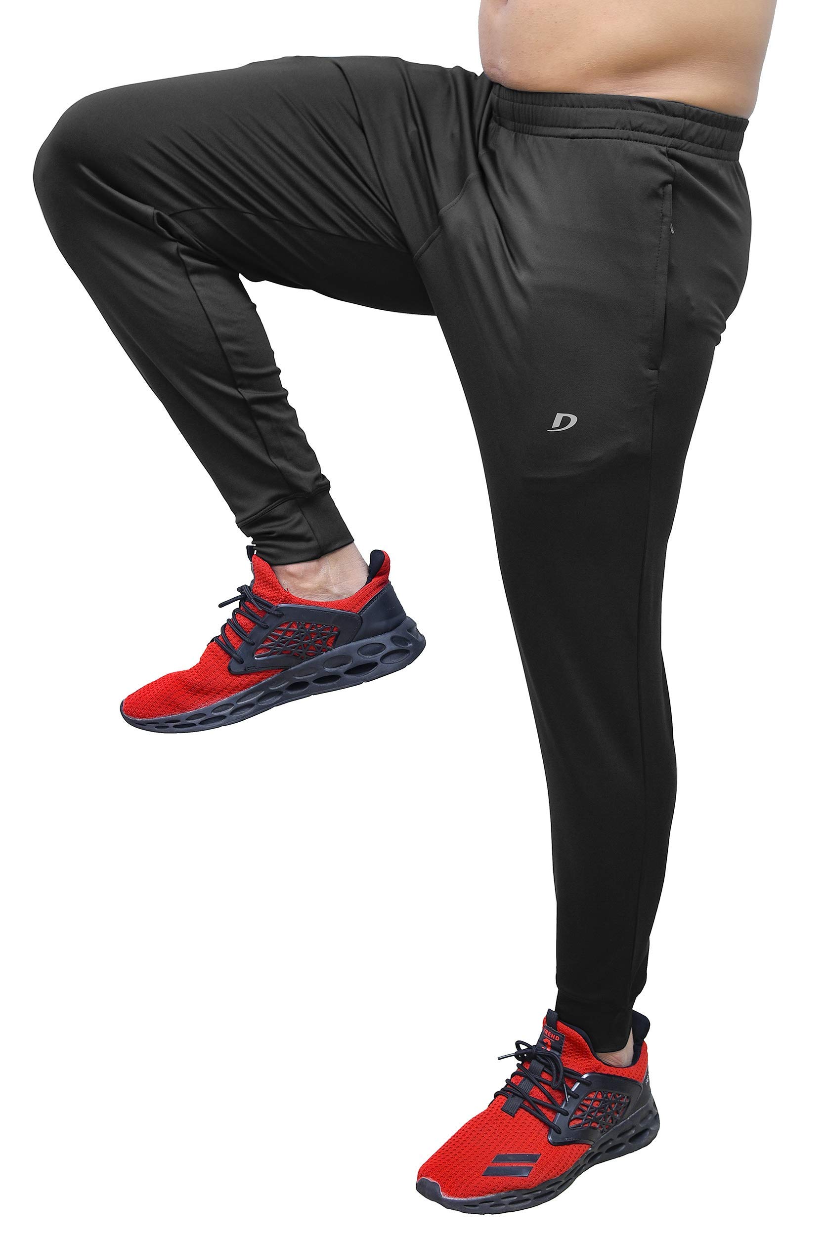 Men Slim Fit Jogger Track Pants-image-37