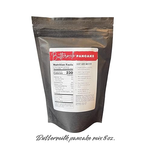 Miniatura 2 de MORIMOTO Mezcla para panqueques de suero de leche, bolsa de 8 onzas, mezcla exclusiva para panqueques Iron Chef Masaharu Morimoto, solo tienes que