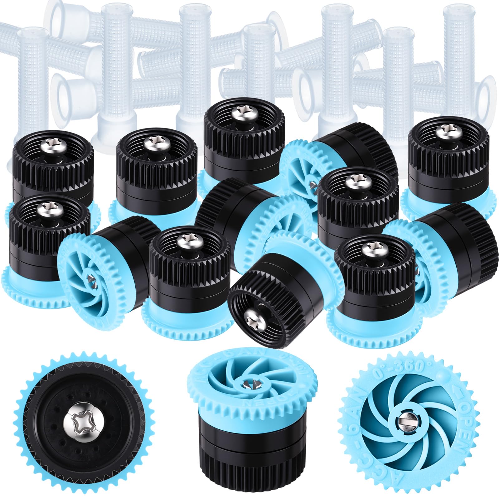 Amazon.com : Honoson 16 Pcs Variable Arc Nozzle Radius High