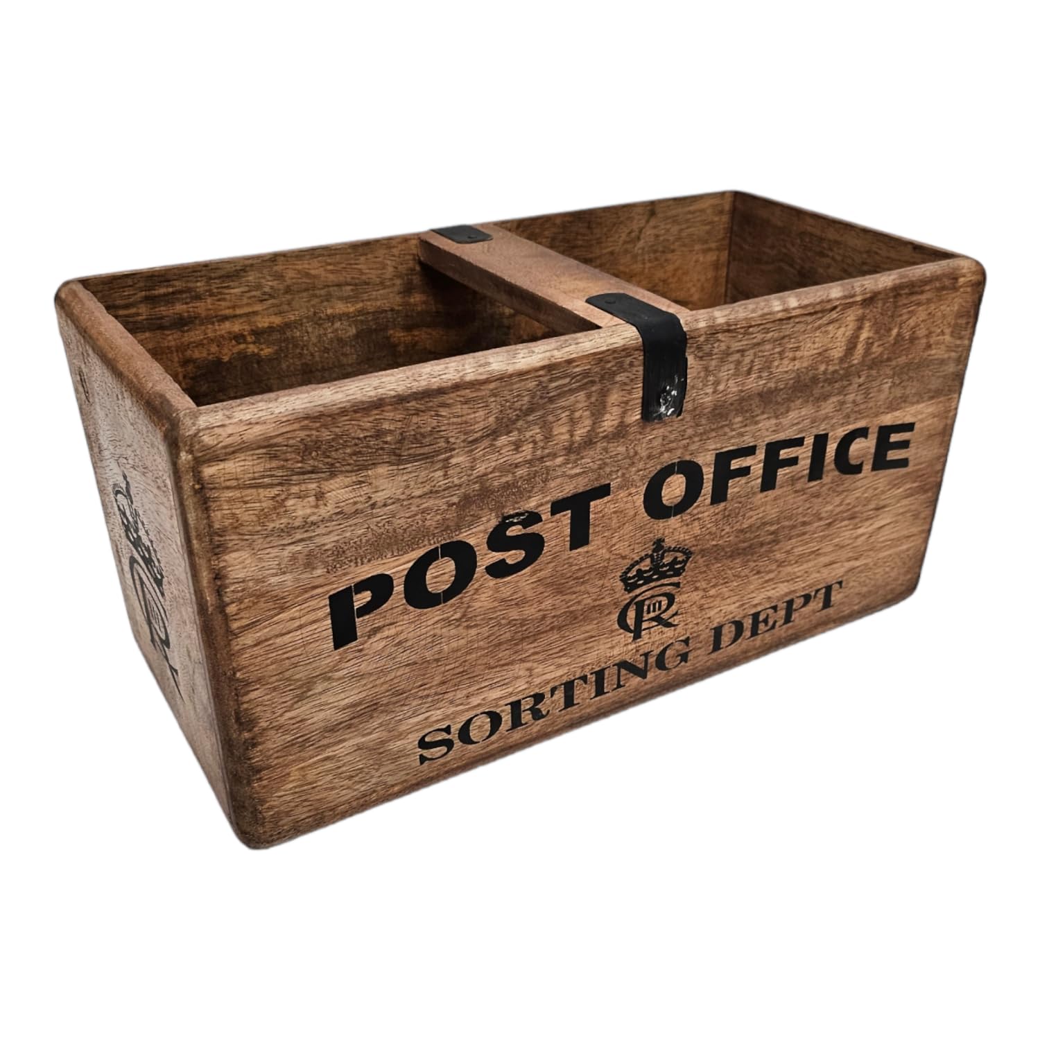 ACL Vintage Wooden Crate - Storing Crates - Ideal for Home/Office/Papers and Files Organizer - Rustic Eco-Friendly - Image 4