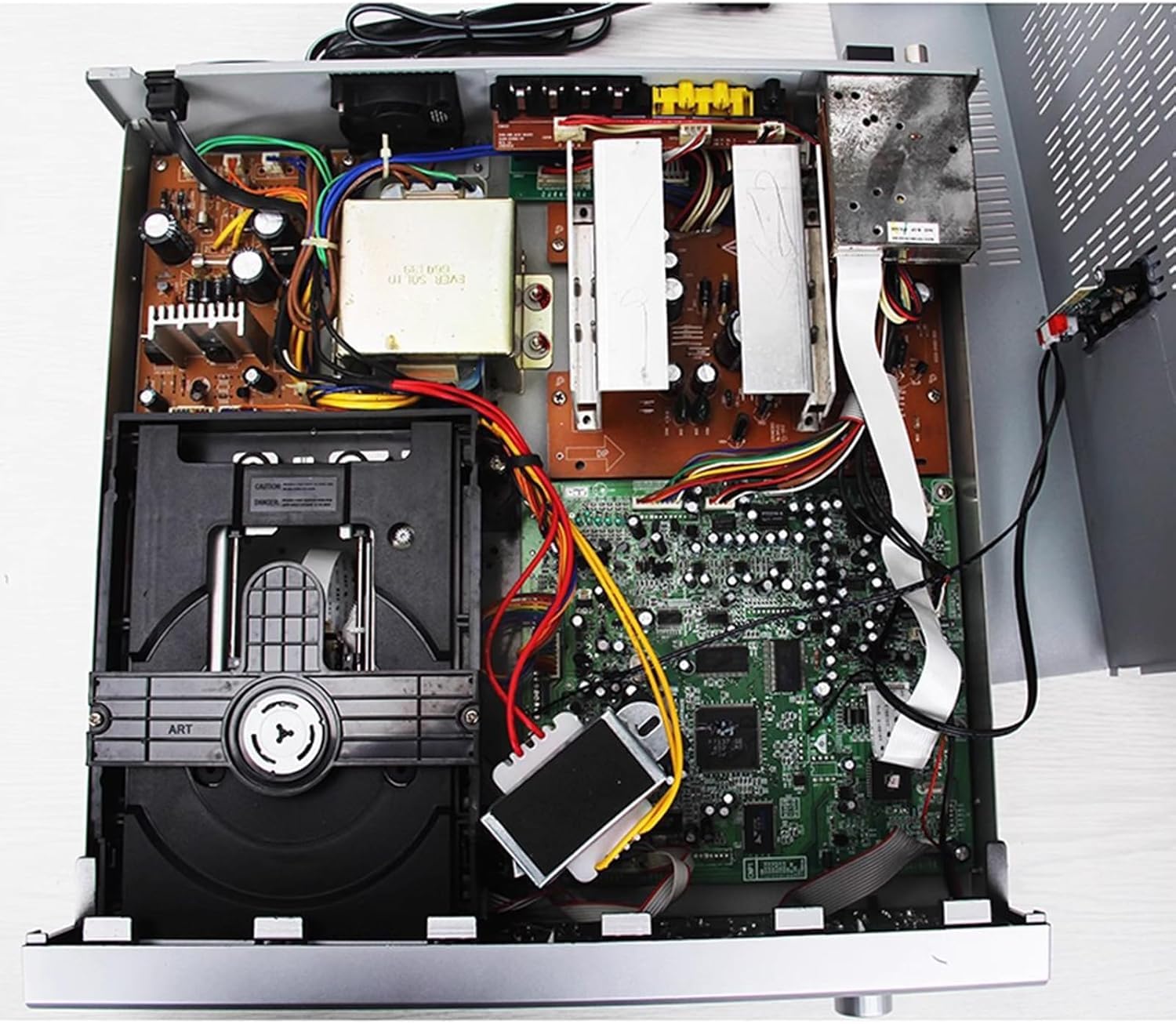 Amplificateur home cinéma 5.1 canaux, lecteur DVD, avec télécommande, fonction son surround, prise en charge USB/DVD/VCD/Opt/Coax, 2 jeux d'entrées audio, contrôle du volume, pour la maison, le cinéma