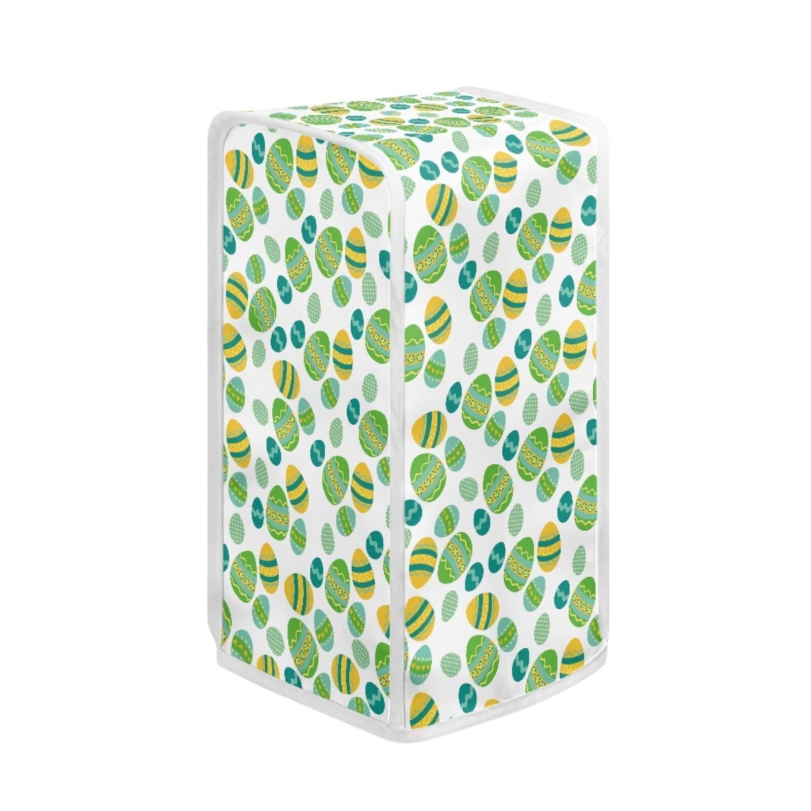 Pzuqiu Easter Egg Pattern Can Opener Cover Machine Washable Dust Cover for Electric Can Opener Dust & Fingerprint Proof Cover