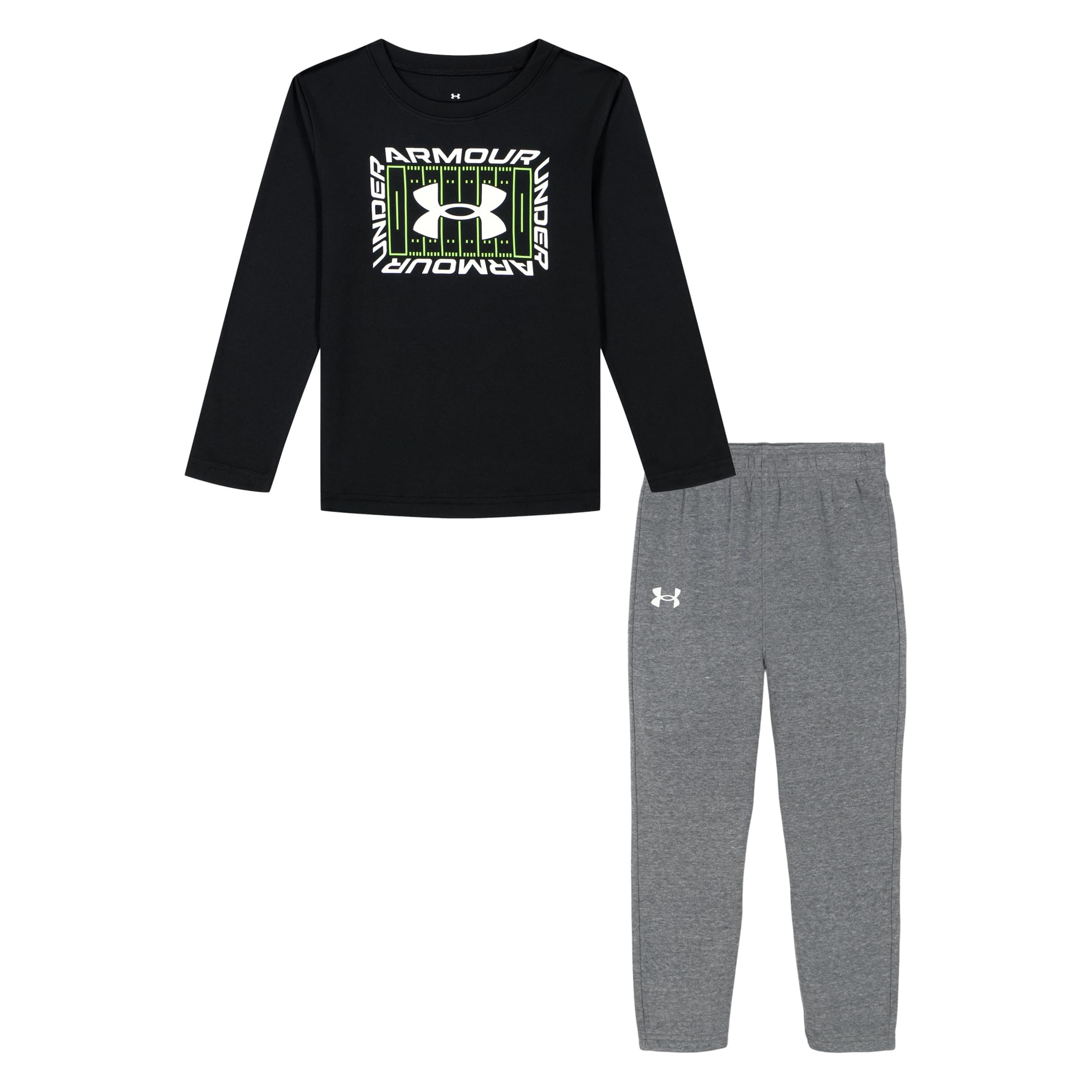 Under Armour Boys' 2-piece Long Sleeve Graphic T-Shirt and Joggers Set