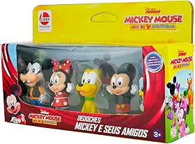 Dedoches Mickey and Friends, Disney, Lider Brinquedos, Multicor