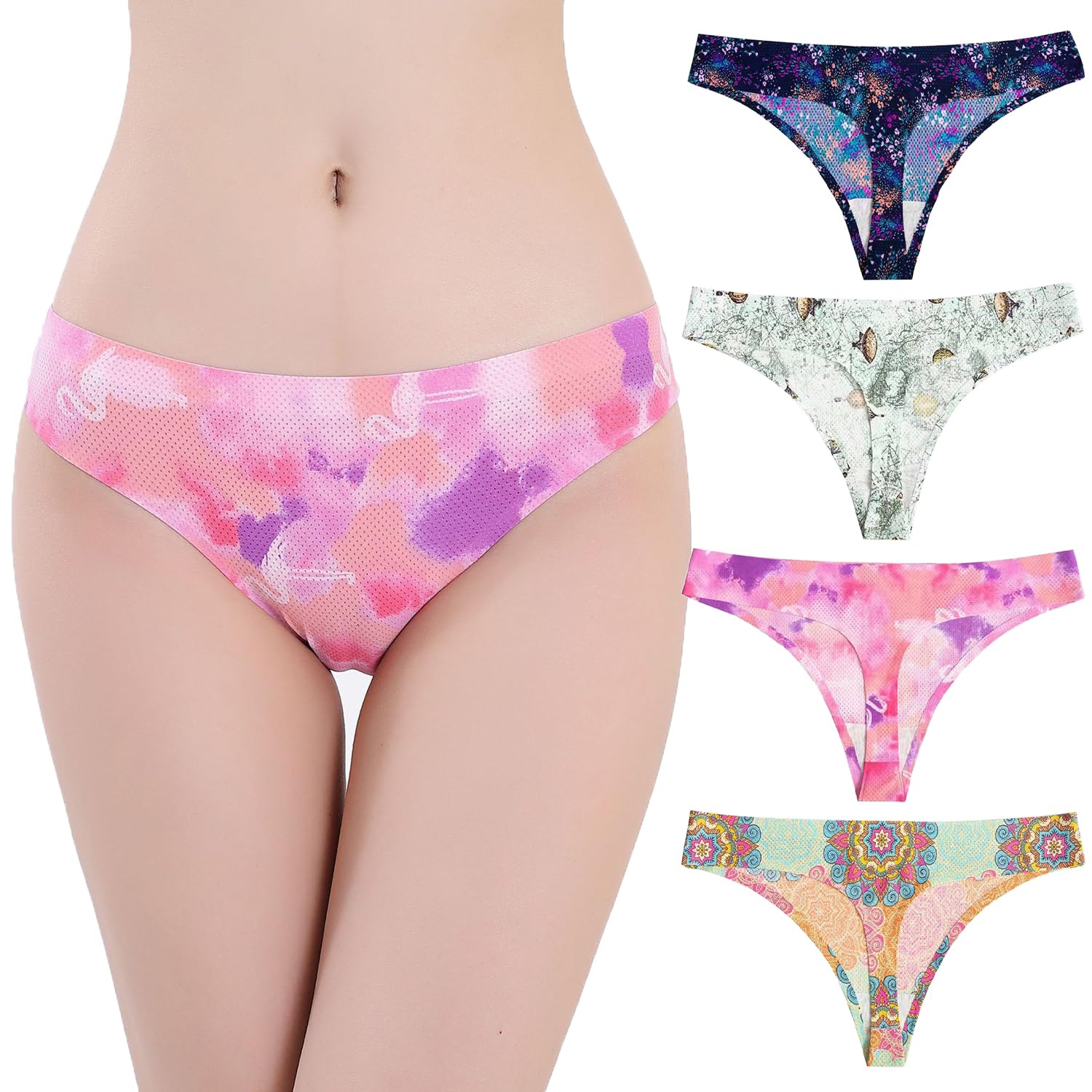 Pompea Slip Mutande Donna Levao Perizoma Senza Cuciture Per Donna