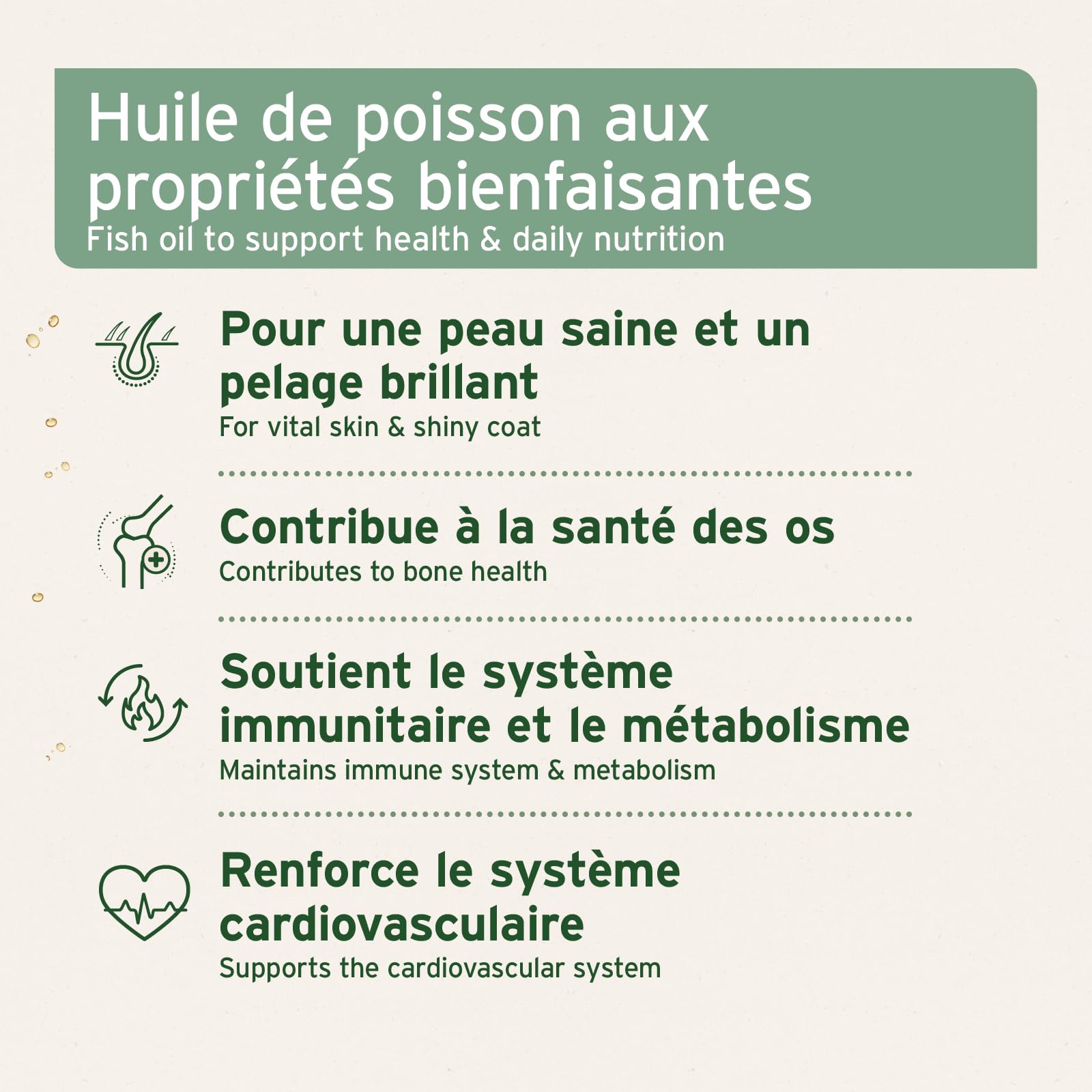 AniForte Huile de Saumon 1 L pour Chiens – Poisson Naturel de Norvège, Riche en Oméga‑3 & 6, Complément Alimentaire Barf sans Additifs