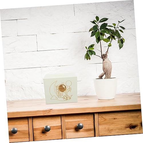 Miniatura 5 de Hucha de madera para dinero, caja de dinero, hucha de madera maciza, alcancía extra grande para adultos, hucha para amantes de la alcancía de madera