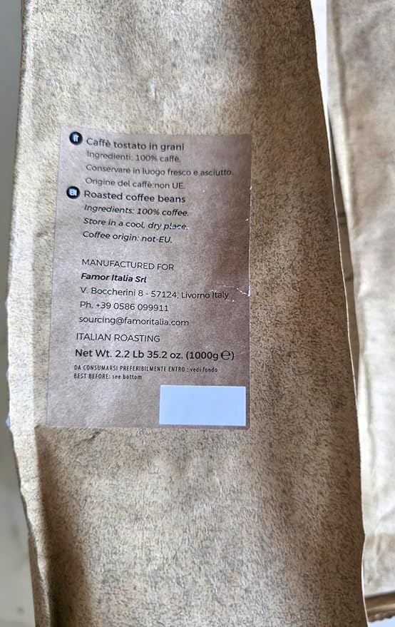 Café en Grano Siena Arte Firenze Italian Roasted 2.2 lb miniatura 3