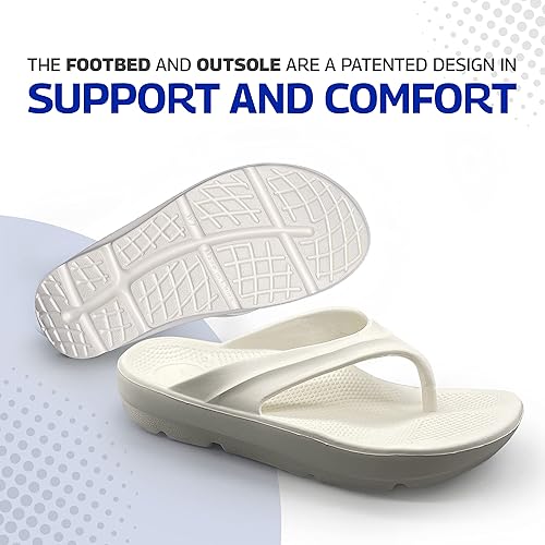 Miniatura 6 de Pure Stride Sandalias terapéuticas, sandalias ortopédicas para fascitis plantar, metatarsianos y espolones de talón, alivio del dolor de pies y