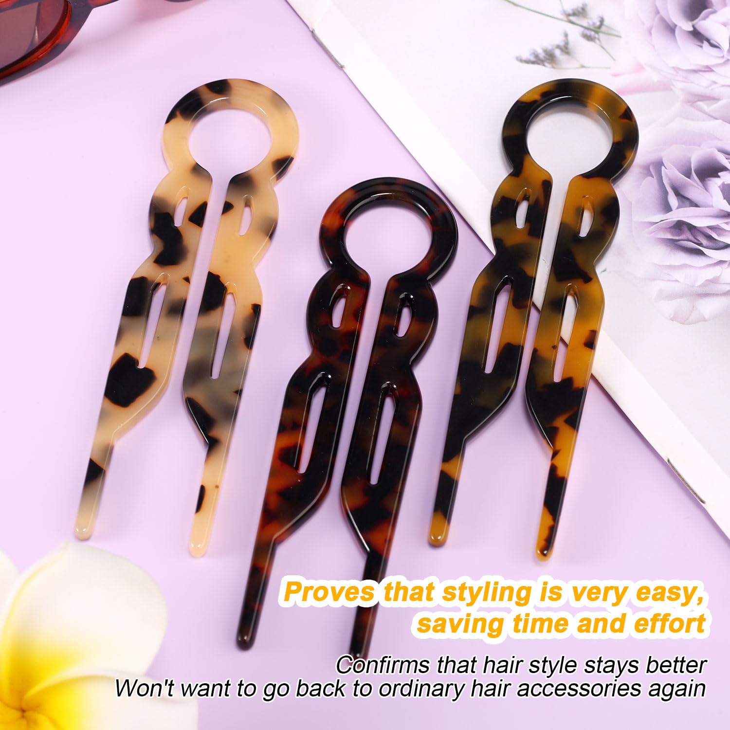 BOXOB 3pcs French Hair Pin - Image 3