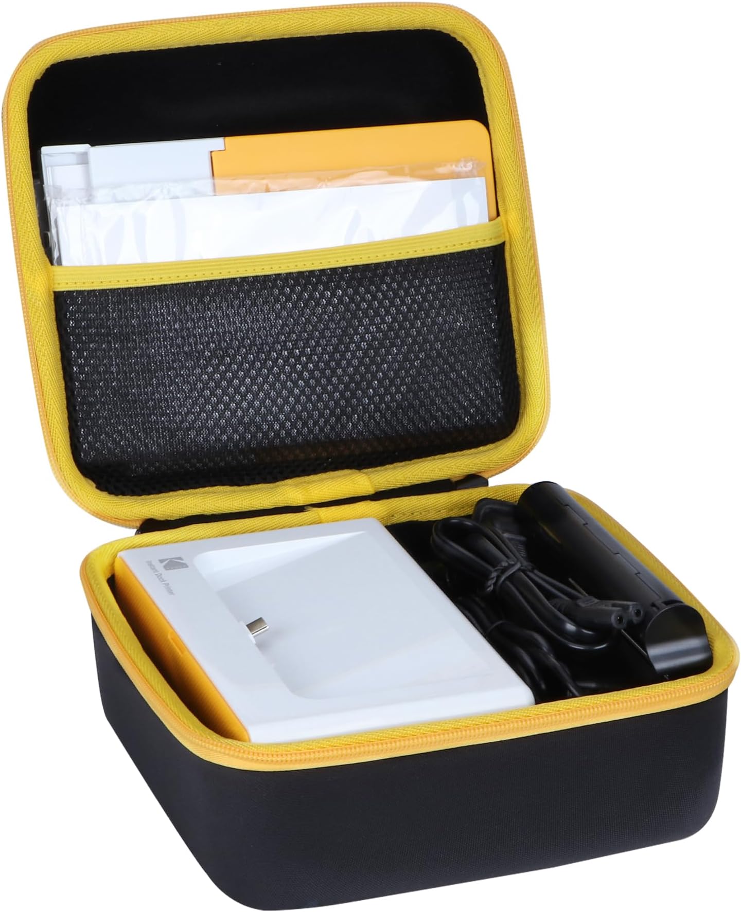 Hard Case Compatible with Kodak Dock Plus 4PASS / Kodak Dock Premium 4x6 Portable Instant Photo Printer (Black Case)