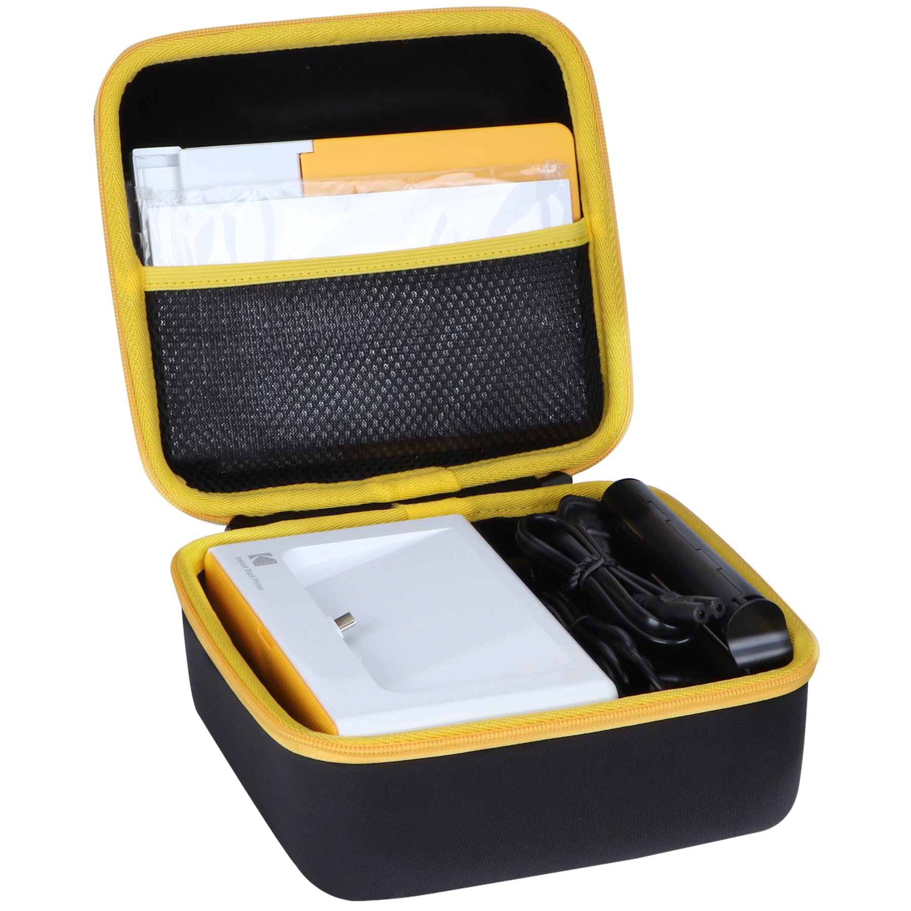 Lebakort Hard Case Compatible with Kodak Dock Plus 4PASS / Kodak Dock Premium 4x6 Portable Instant Photo Printer (Black Case)