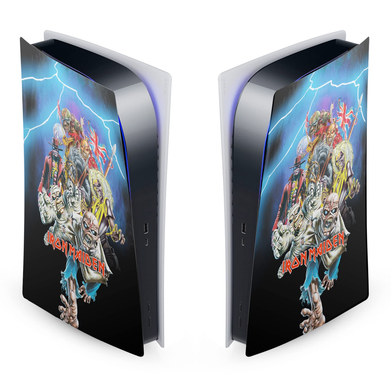 Sticker PS5 Digital Iron Maiden protection vinyle anti-trace - 7
