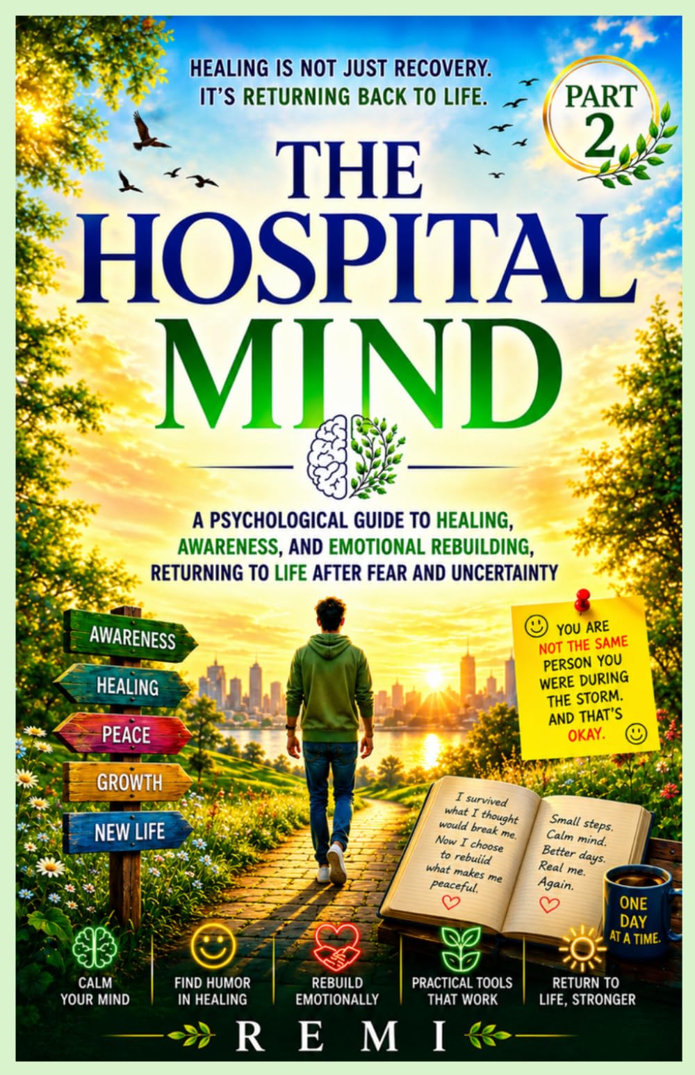 The Hospital Mind Part 2: A Psychological Guide to Recovery, Awareness, and Emotional Healing, Returning To Life With Strength And Peace