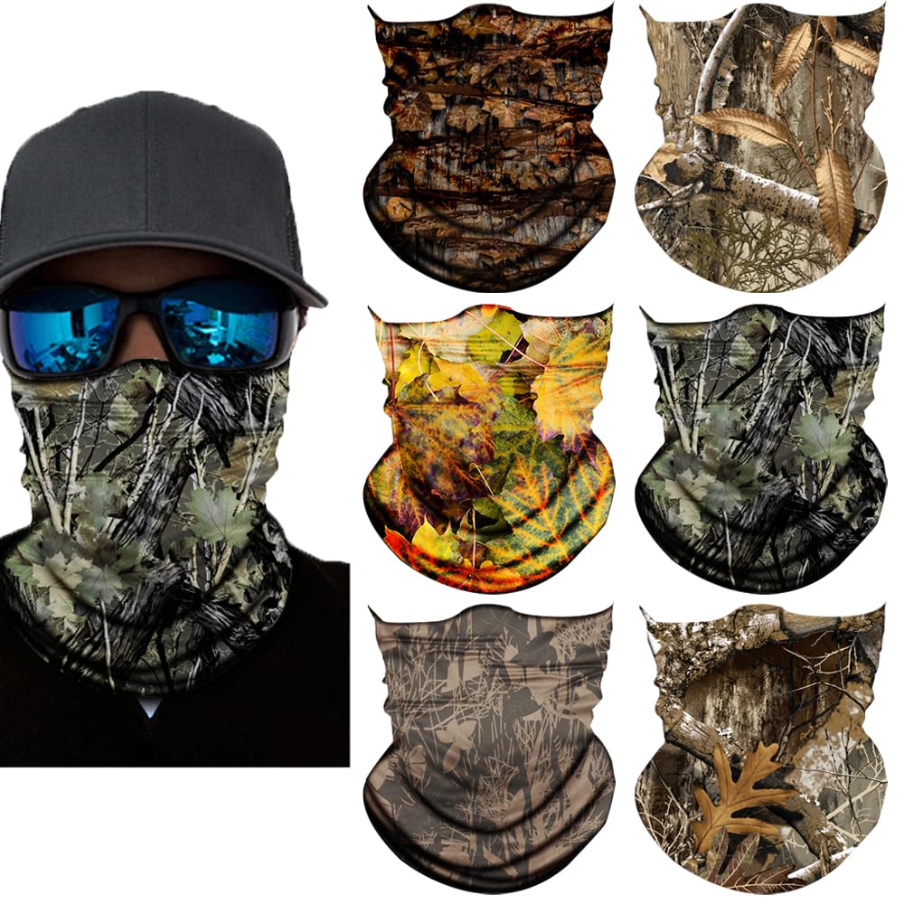 Neck Gaiter Mask,UV Protection Bandana Gator Face Cover Covering Mask,Tube Scarf,Neck Warmer Balaclava,Headband