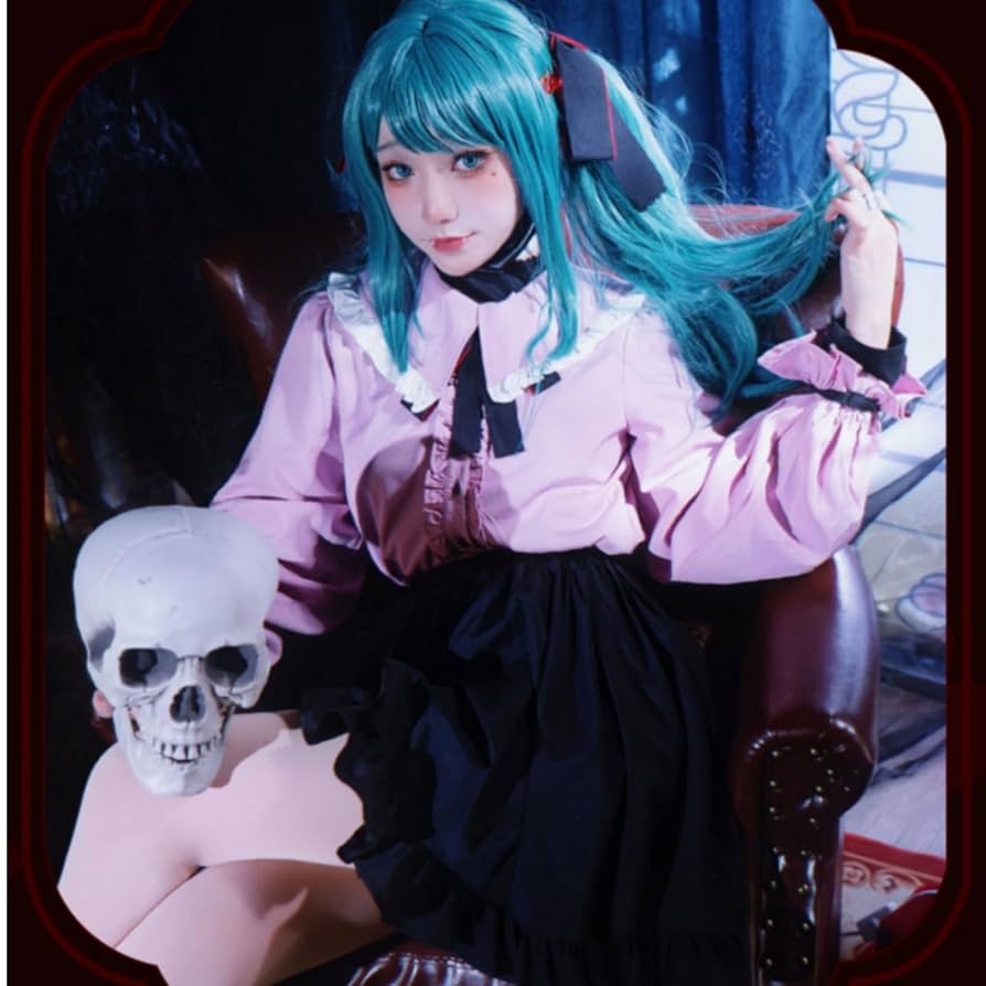 な*な様 初音ミク ヴァンパイア コスプレ衣装 フルセット 初音ミク ヴァンパイア コスプレ衣装 フルセット