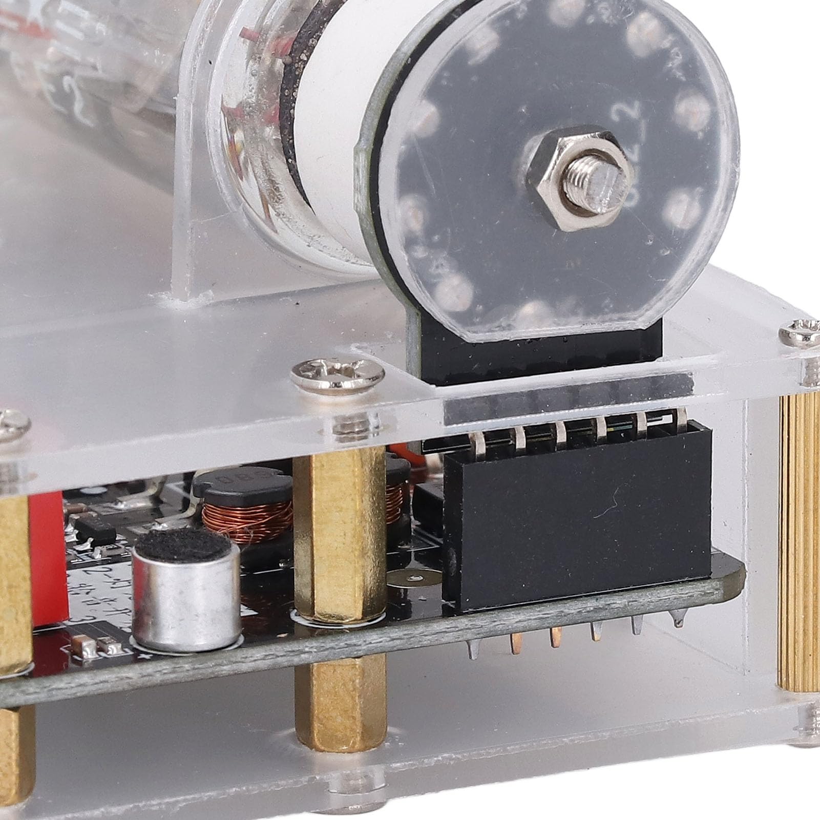 Wskaźnik poziomu dźwięku w lampie elektronicznej 6E2 z wbudowanym wzmacniaczem i obwodem napędu żarnika 6,3 V — płyta sterownicza miernika VU dla akcesoriów sprzętu audio