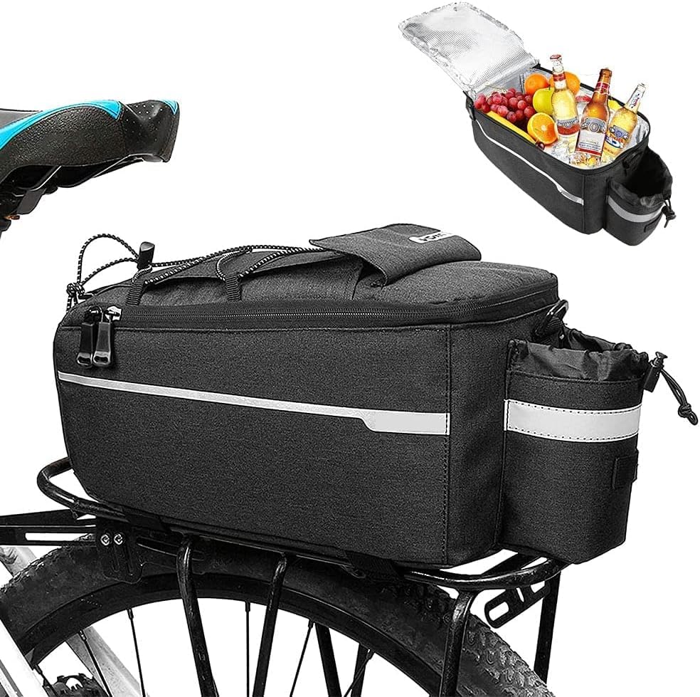 Sacoche porte-bagages vélo grand volume pour ne plus manquer de place