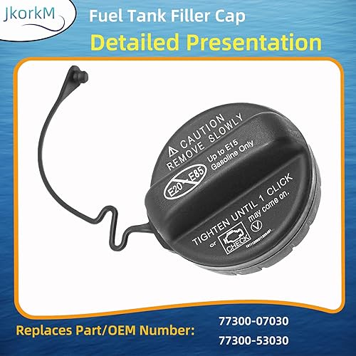 Vista 77 de Tapa del depósito de combustible, tapa de gasolina para Jeep Wrangler JK 2003-2018, Jeep Patriot 2008-2017, Jeep Wrangler TJ 2003-2006, Jeep