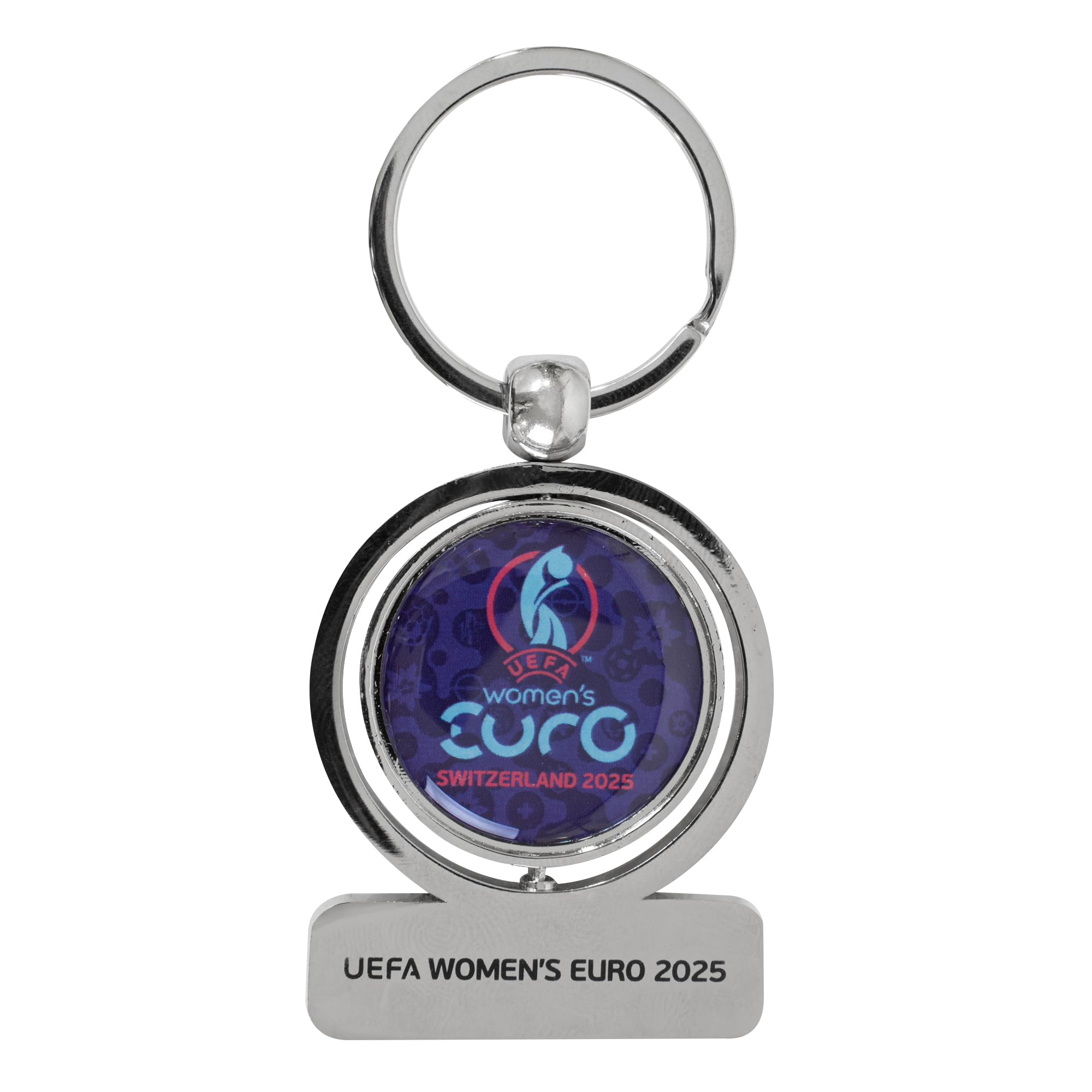 Hy-Pro Officially Licensed UEFA Women's Euros 2025 Spinner Keyring