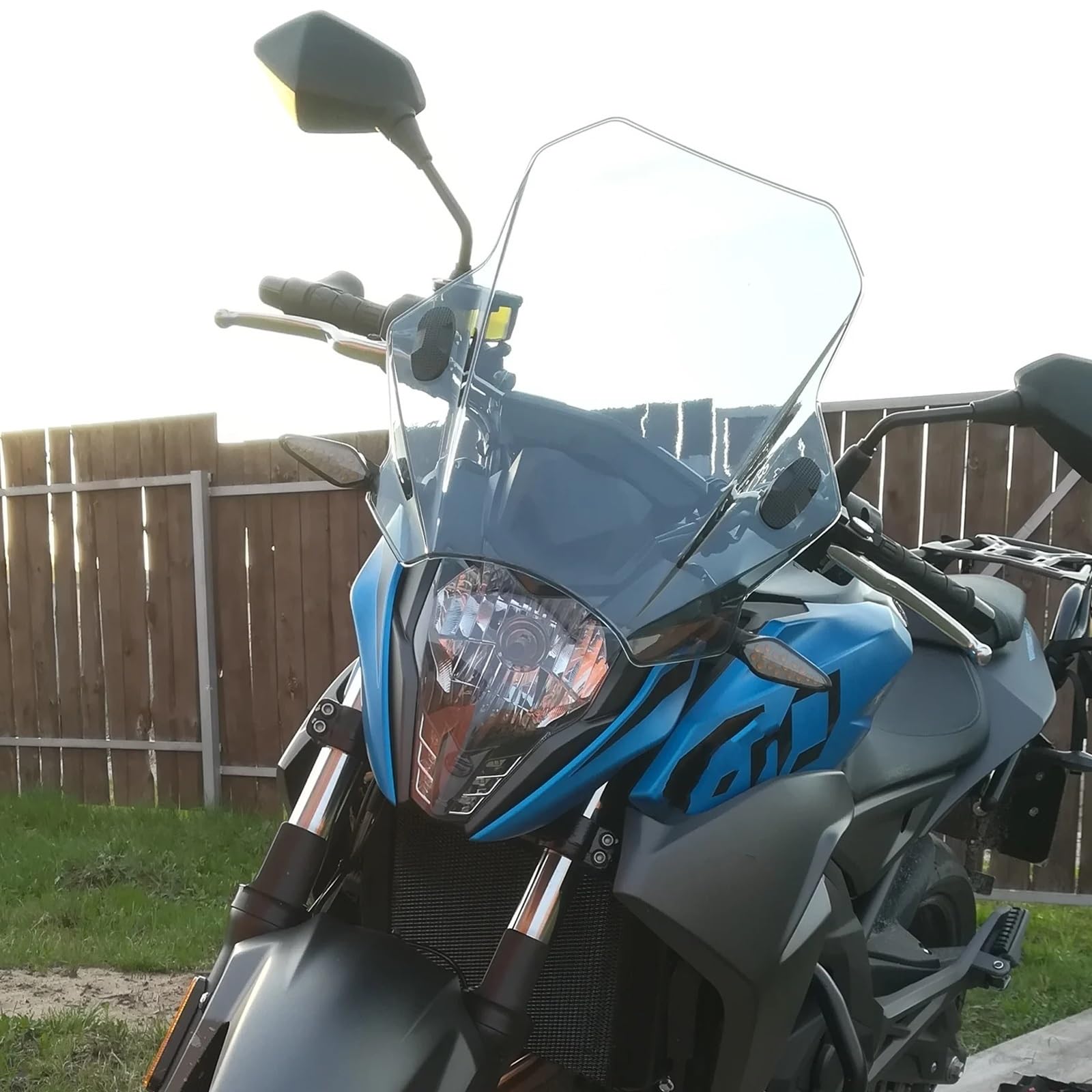 Parabrezza zanzariera Deflettore antivento Per BMW R1150R R1200R R 1150R R 1200R R 1150 RR 1200 R Parabrezza Universale Moto Parabrezza Schermo Con Lente Fumé Deflettore Parabrezza universale per moto