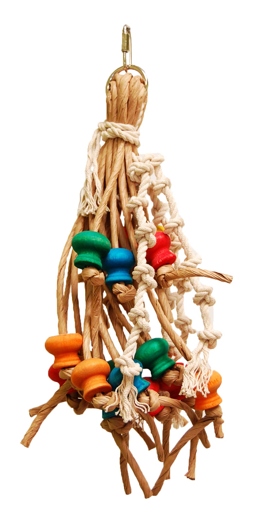 ZOO-MAX - Tippy MD 14 Rope Toy for Medium Sized Parrots