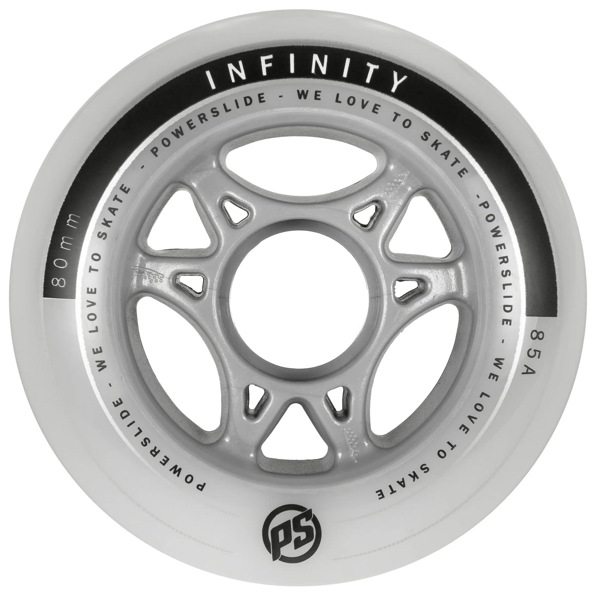Powerslide Rollen Infinity II 4-Pack - Ruedas para Patines en línea