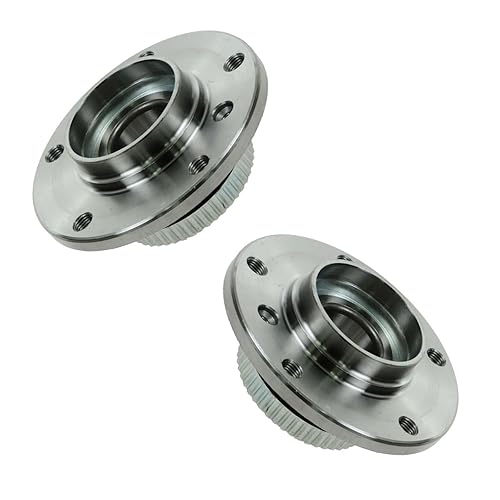 Vista 467 de TRQ Juego de 2 rodamientos de rueda trasera y conjunto de cubo con sensor ABS compatible con Ford Transit Connect 2014-2018